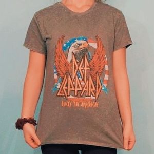 ✨Band tee✨ Def Leppard rock the americas t-shirt